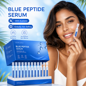 Blue <b>Serum</b> Korean Laboratory OEM Skincare Apply Essence Repair Brightening Facial <b>Serum</b> Factory Direct Customization - Product Image 3