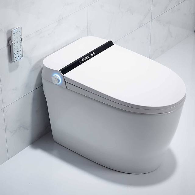 Ceramic Touchless Flush Sensor Automatic Electric WC Smart Intelligent Toilet with Smart Toilet Bidet for Bathroom