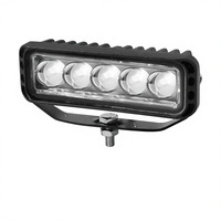 Lampe de travail LED à 4 lentilles DC 12V-60V, double couleur jaune et blanc, faisceau haut et bas, étanche, pour conduite tout-terrain, camion, SUV, VTT