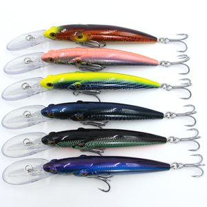 Leurre dur de pêche Selco en vente flash, leurre de pêche en eau salée de qualité supérieure, leurres durs <span class=keywords><strong>Sasuke</strong></span> à flottaison lente, leurre articulé - Product Image 2