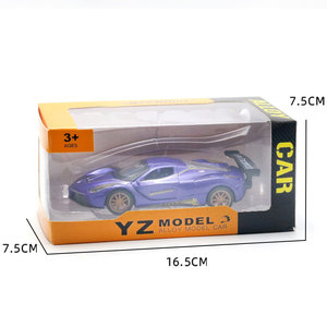 Modèle de supercar hybride miniature en alliage moulé sous pression YZMODEL YZ39588-3 à l'échelle 1:36, édition piste, voiture de sport en métal à rétrofriction, vente en gros - Product Image 5