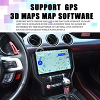 Radio para Auto de 12.1 Pulgadas para Ford Mustang 2014-2021, Android 12, Pantalla Vertical, Navegación GPS, Multimedia, Reproductor de DVD