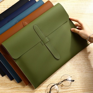 Porte-documents et sac de rangement pour examens en cuir PU Boshiho A4 – Personnalisation pour entreprises - Product Image 2