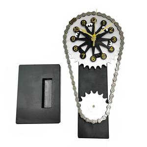 Vintage Rotating Gear <b>Clock</b> <b>Desk</b> <b>Clock</b> Antique Gear Iron Timing Chain Shaped Operated Tabletop <b>Clock</b> for Father's Day Gift - Product Image 4