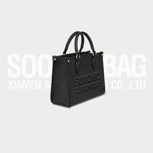 OEM-bolsos pequeños de cuero con relieve para mujer y mujer, bolsas de mano con logotipo personalizado de lujo, <span class=keywords><strong>ONTHEGO</strong></span> PM - Product Image 3