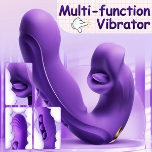 S-hande Venta al por Mayor, Nuevo Vibrador de Succión Clítoris 3 en 1 con 9 Frecuencias, Vibrador de Golpeteo, Vibrador de Punto G, Juguete Sexual para Mujeres - Product Image 4