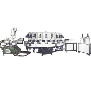 20-24-30 <b>Stations</b> Rotary Type Automatic PU/TPU Injection Moulding Machine - Product Image 1