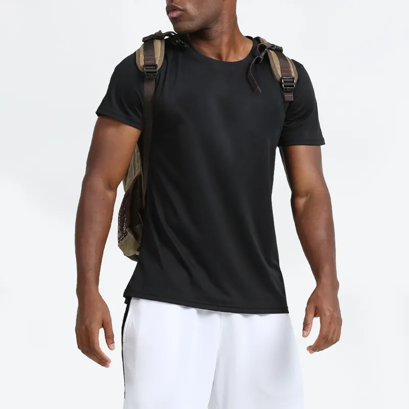 멀티 컬러 패션 남성 일반 일반 피트니스 의류 맞춤형 스포츠 티셔츠 러닝 탑스