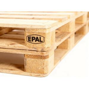 توريد بالجملة لمنصات خشبية معتمدة من EPAL مقاس 1200×800 ملم قابلة لإعادة الاستخدام وقوية للتخزين في المستودعات والشحن - Product Image 4