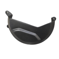 Carenado de Fibra de Carbono Real Carbonart para Ducati Hypermotard 698 Mono 2024/2025, Cubierta del Motor - Nuevo