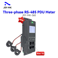 Medidor Digital de Energía Trifásico JSY-MK-360 con Comunicación RS485, Protocolo MODBUS-RTU, 3*220V 63A 50Hz, Pantalla LCD de 1.5 Pulgadas