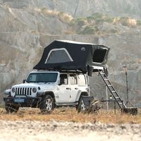 Voyager Pro pliable King Size toit tente pour SUV pick-up Offroad Camping Overland Adventure 4x4 voyage étanche coque dure
