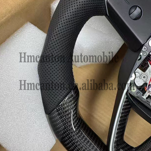 พวงมาลัยคาร์บอนไฟเบอร์แบบด้าน Alcantara สำหรับรถยนต์ Tesla Model 3 และ Model Y - Product Image 6