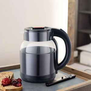 Appareils ménagers modernes intelligents, nouvel article bon design 1.8LBoil Dry LED Light Glass Heater 360 Degree Glass Electric Water Kettle - Product Image 4