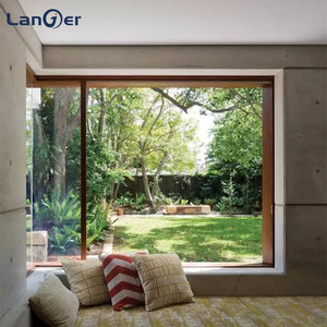 Fenêtres en <span class=keywords><strong>baie</strong></span> en verre trempé insonorisées au design moderne Cadre en aluminium étanche pour salle de bain - Product Image 2