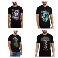 T-shirts surdimensionnés personnalisés OEM couleur unie pour hommes, impression DTG du logo, épaules tombantes, décontractés, amples, impression sur t-shirt