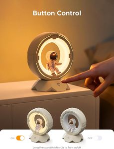 Luce <span class=keywords><strong>notturna</strong></span> per bambini <span class=keywords><strong>lampada</strong></span> spaziale astronauta luce <span class=keywords><strong>notturna</strong></span> creativa Silicone <span class=keywords><strong>lampada</strong></span> a LED per la casa e l'arredamento dell'ufficio - Product Image 6