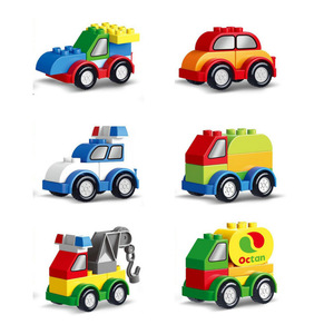 Jouet de construction DIY, blocs de <span class=keywords><strong>puzzle</strong></span>, voiture d'ingénierie, ensemble de blocs éducatifs, jouet de voiture pour enfants, jeu d'intérieur - Product Image 5