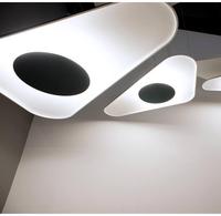 Lustre en forme de soucoupe volante post-moderne en résine, luminaire suspendu minimaliste pour salle à manger et salon