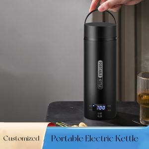 <span class=keywords><strong>Bollitore</strong></span> Elettrico Portatile Kingze Nuovi Arrivi da 500ml Personalizzato per Tè e Caffè con 4 Controlli di Temperatura - Product Image 3