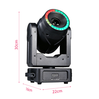 Cabeza Móvil Láser RGB de 5w, Ilda APP DMX512, Luces Láser 3D a Todo Color para DJ, Luz Láser con Patrones de Animación de 5w