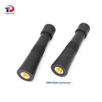 Antena externa Omni Walkie Talkie de goma de alta ganancia 4.5dBi SMA-macho 800Mhz
