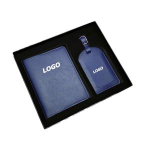 Set de Regalo de Viaje: Porta Pasaportes, Etiquetas para Equipaje, Cartera para Tarjetas de Embarque, Etiquetas de Identificación Antipérdida, Impresión Serigráfica, Logotipo Personalizado - Product Image 5