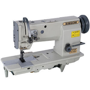 Industrial Double Needle Lockstitch Sewing <b>Machine</b> for Leather Bags - Product Image 1
