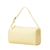 Sac à crayons en cuir véritable, conception personnalisée OEM/ODM, sacoche sous le bras, sac bandoulière en peau de mouton