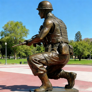 Statue <span class=keywords><strong>de</strong></span> champion en bronze grandeur nature personnalisable, sculpture <span class=keywords><strong>de</strong></span> guerrier, art moderne, objet <span class=keywords><strong>de</strong></span> collection, <span class=keywords><strong>cadeau</strong></span>, figurine en fonte 3D - Product Image 2