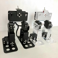 Kit structurel entièrement métallique 4-DOF V004 pour robot bipède de marche rapide, avec pieds croisés étroits, pour DIY robotique