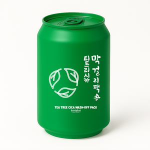 Espuma Limpiadora Coreana de Árbol de Té y Cica Makgeolli - Limpiador Purificador de Poros Calmante para el Acné para Piel Grasa y Sensible - Product Image 1