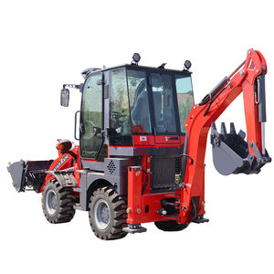 Mountain Raise Euro 5 Beliebter kleiner Mini-Bagger lader MR15-10 Frontlader Bagger lader 4x4 mit verschiedenen Anbaugeräten - Product Image 5