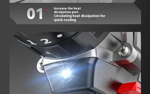 Bor Impak Tanpa Sikat 21V 3 in 1 Obeng Palu Tanpa Kabel Chuck Ratchet Logam Industri 3500rpm 200N.<span class=keywords><strong>m</strong></span> Torsi Maksimum 130mm - Product Image 5