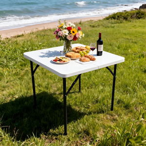 Tavolo Pieghevole <span class=keywords><strong>da</strong></span> Campeggio, Viaggio e Banchetto, Dimensioni per Bambini, Tavolo <span class=keywords><strong>da</strong></span> Picnic per Esterni, Vendita all'Ingrosso - Product Image 4