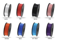 Filament économique R3D PETG 100% matière vierge certifié ROHS 1,75 mm 1 kg pour imprimante 3D FDM Impression facile