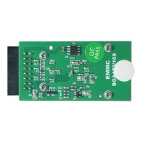 Adaptador de marco XGECU EMMC BGA153 BGA169 con 11.5*13 10*11 12*16 para programador T48 V2.0, soporte de sonda de doble cabezal, contacto fiable