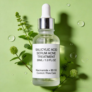 Suero con ácido salicílico al 2% para el tratamiento del acné, exfoliante BHA para puntos negros, poros y control de la grasa facial - Product Image 5