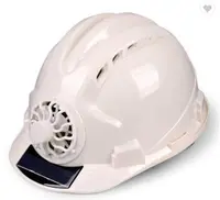 Zonne-energie Fan Zonnebrandcrème Werkplek Elektrische Werk Bouw Veiligheidshelm Bump Cap Cooling Helm Met Solar Fan