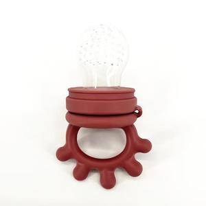 Nouveau produit 2024 de qualité alimentaire sans Bpa animal cochon infantile Silicone légumes fruits frais mangeoire pour bébé mamelon sucette sucette - Product Image 2