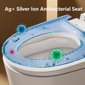 Bas <span class=keywords><strong>prix</strong></span> articles sanitaires en céramique placard à eau cuvette de toilette intelligente électrique montée au sol une pièce toilette intelligente pour villas - Product Image 4