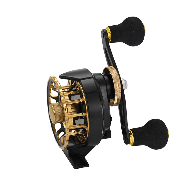 Ice Fishing Reel - Carbon Fiber Ultralight Dual Brake
