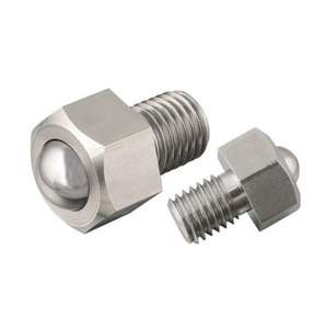 หมุดลูกสูบบอลสปริงเหล็กแบบมีผิวเรียบ - Product Image 4