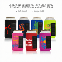 Sac isotherme magnétique personnalisé en néoprène de 12 oz avec logo – pour boissons et rangement de boissons