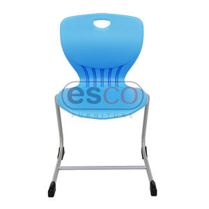 Chaise en plastique ergonomique pour salle de classe du lycée - Product Image 4