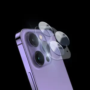 ใหม่ desgin เลนส์กล้องโทรศัพท์มือถือบางเฉียบฟิล์มป้องกันโปร่งใสสำหรับ iPhone 14 13 Pro
