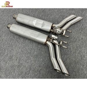 Tubo de Escape Estilo B de Acero Inoxidable 304 con Letras B para Mercedes Benz Clase G W464 G500 AMG G63 2018-2023 - Product Image 2