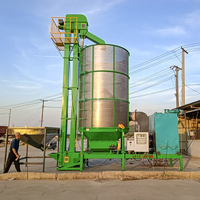 Séchoir à grains automatisé de petite taille pour ferme, capacité de 20 tonnes par jour, pour riz, blé, maïs