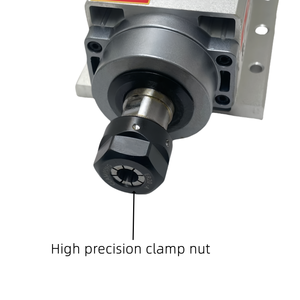 Motor de Husillo CNC ER20 de 2.2kW y 24000rpm con Brida Cuadrada y Junta de Contacto, Nuevo y Usado - Product Image 4