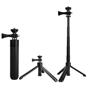 Gậy Tự Sướng Ba Chân Có Thể Kéo Dài Gọn Nhẹ Máy Ảnh Ổn Định Máy Ảnh Kỹ Thuật Số Màu Đen Máy Tính Để Bàn Đứng Ổn Định Bảng <span class=keywords><strong>Tripod</strong></span> - Product Image 6